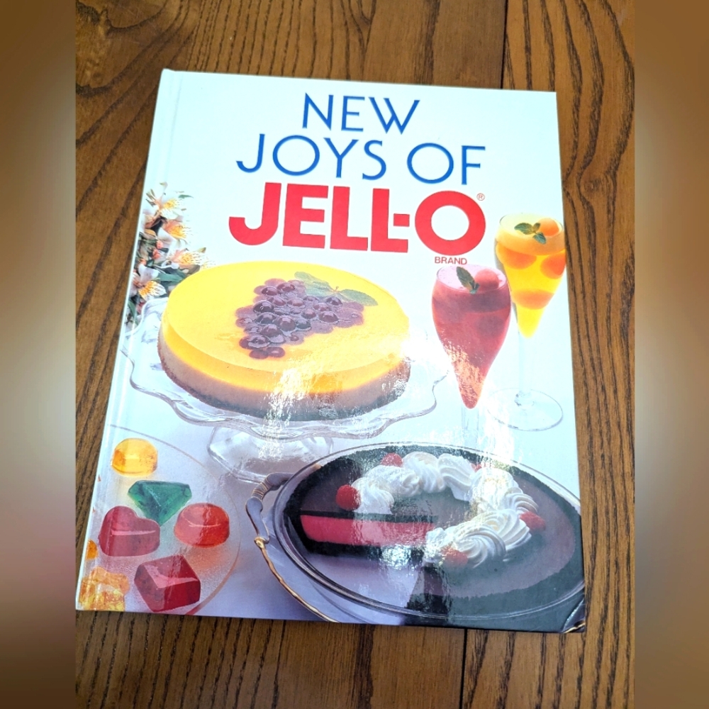 New Joys of Jell-O Cookbook. Vintage 1990. Lule New Condition.V